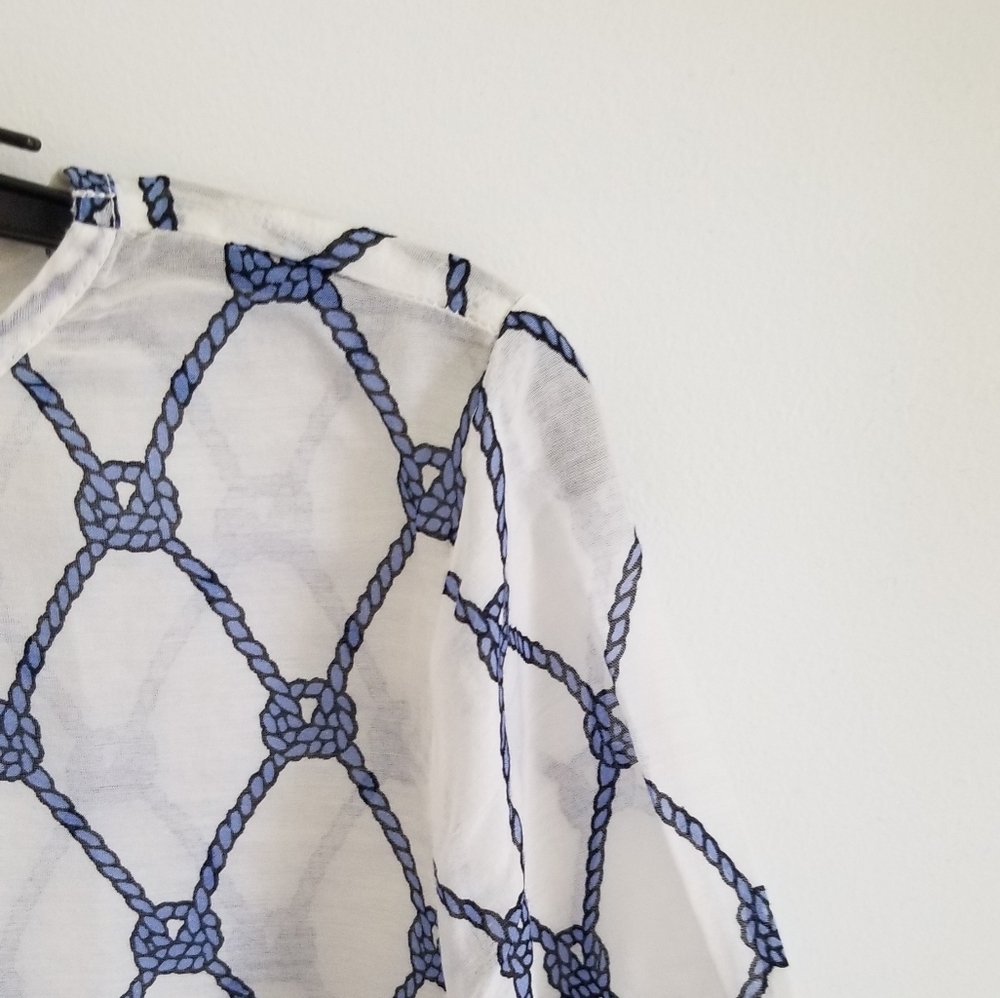 Talbots Tunic Top silk blend - Picture 3 of 5